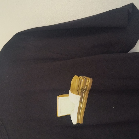 NWT Cali Dewitt Black T-Shirt with Global Warning Graphic Coffin Sz Small Men - Picture 6 of 15